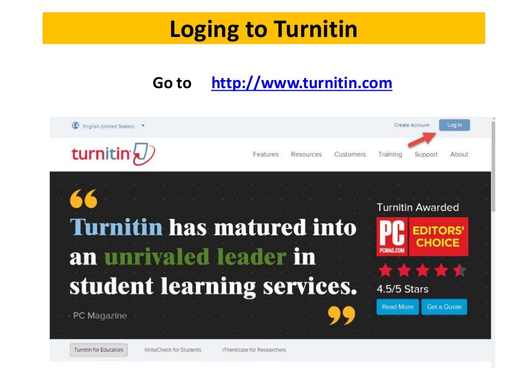 turnitin login turnitin login