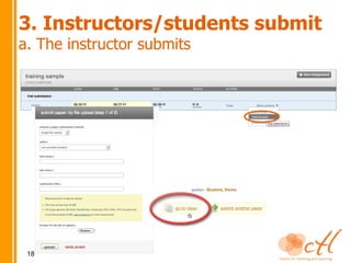 When students submit into the Assignment tool in Sulis, a Turnitin report can be generated