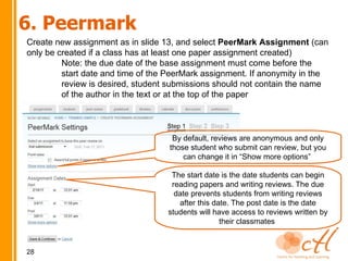  With large classes, you can submit all papers at once (.zip file from Sulis or other LMS, use IE!)Disadvantages Students lack of involvement