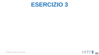 ESERCIZIO 3
Turnkey Continuous Delivery
15 . 1
 