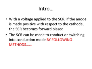 Scr Configuration Scr turn on methods explained in detail – scr circuit – ICDK