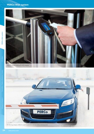 Perco Lock Turnstiles & Access Control Systems. PERCo Catalogue | PDF