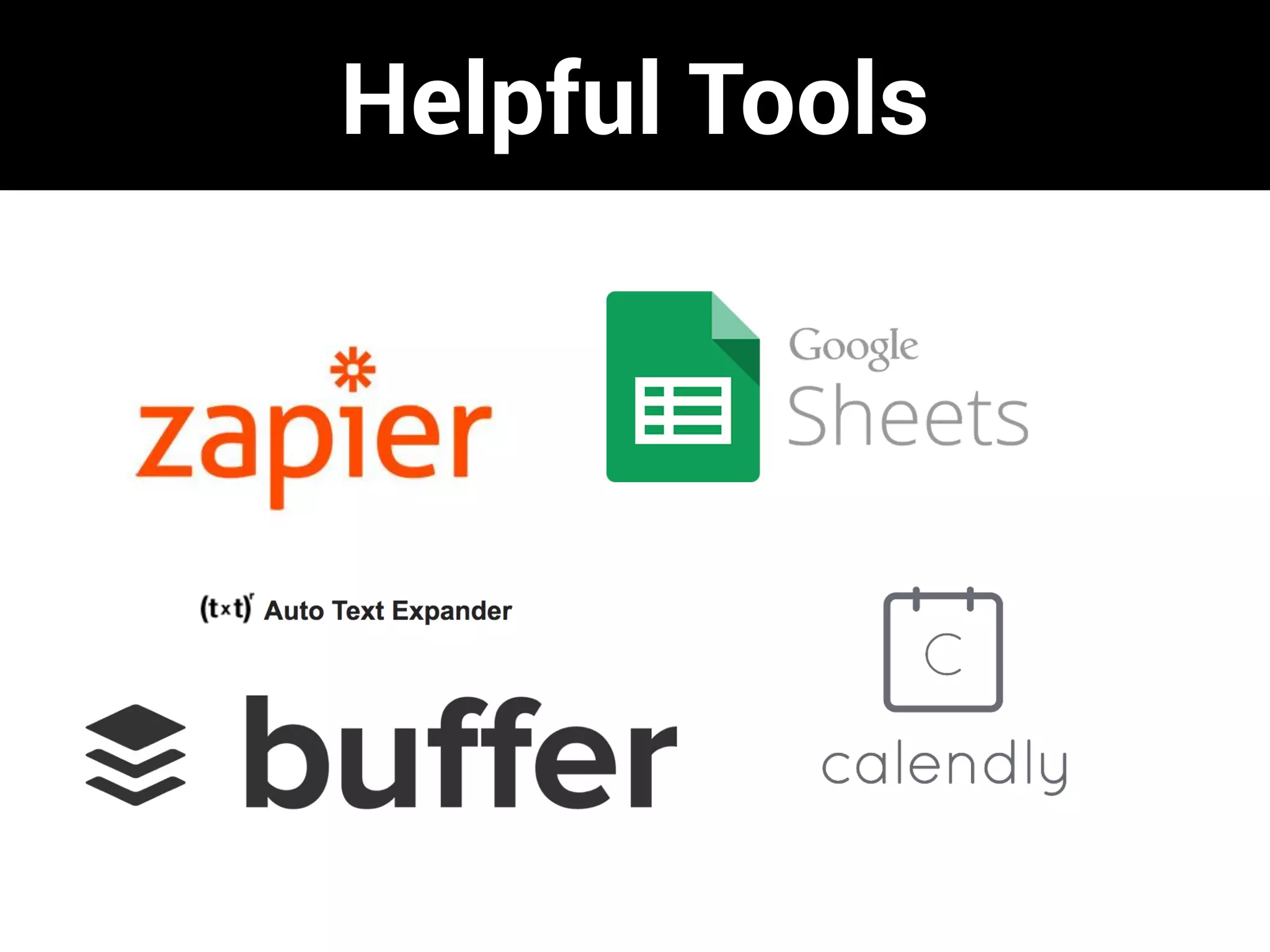 Helpful Tools