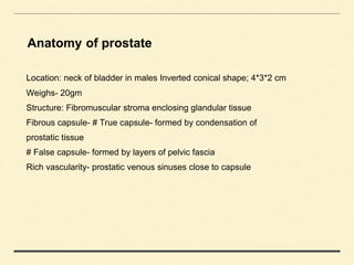 Transurethral resection of prostate in males | PPT