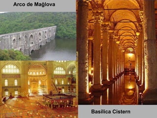 Arc o   de  Mağlova Bas í lica Cistern 
