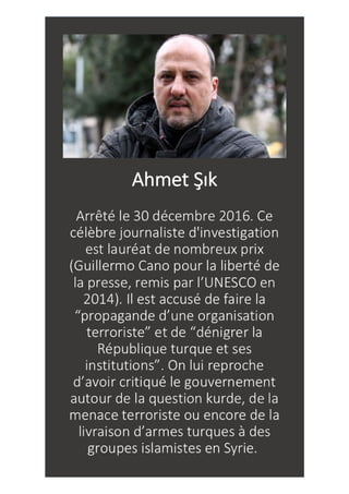 Turquie : Portraits de 10 journalistes emblématiques