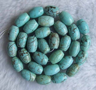 Turquoise beads