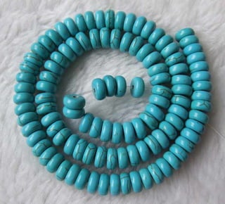 Turquoise beads