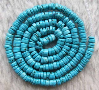 Turquoise beads