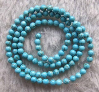 Turquoise beads