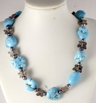 Turquoise beads