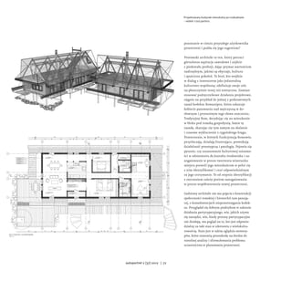 Projektowany budynek mieszkalny po rozbudowie
                               – widok i rzut parteru




                  ...