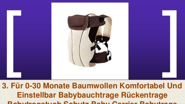 HJ/® Baby-und Kindertrage Comfort Babytrage Bauch und R/ücken 3.6-9.1KG 3-18 Monate Hochrot