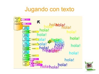 Jugando con texto 