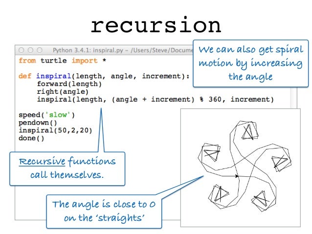 Turtle Geometry the Python Way