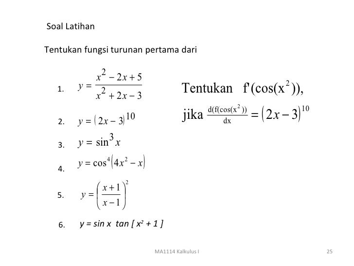 Turunan Turunan