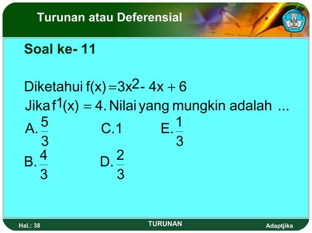 Turunan | PPT