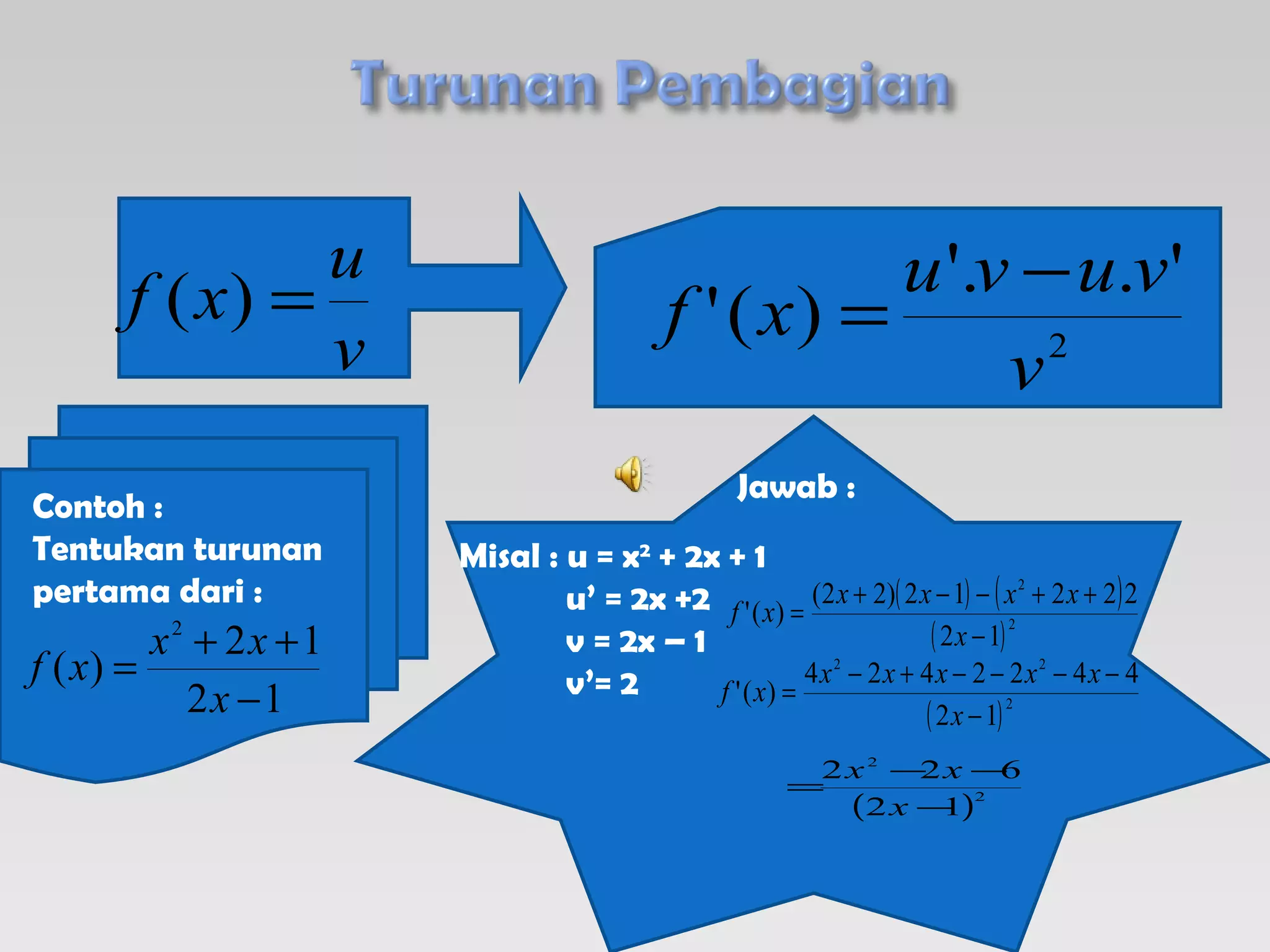 Turunan (diferensial) | PPT