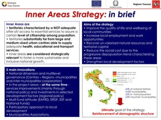 Tuscany inner areas strategy | PDF