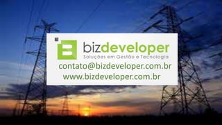 VOCÊ AINDA
PAGA 18% DE
ICMS SOBRE
ESSAS
TARIFAS...
contato@bizdeveloper.com.br
www.bizdeveloper.com.br
 