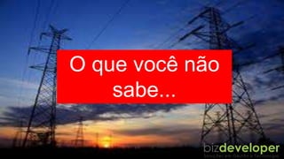 VOCÊ AINDA
PAGA 18% DE
ICMS SOBRE
ESSAS
TARIFAS...
O que você não
sabe...
 