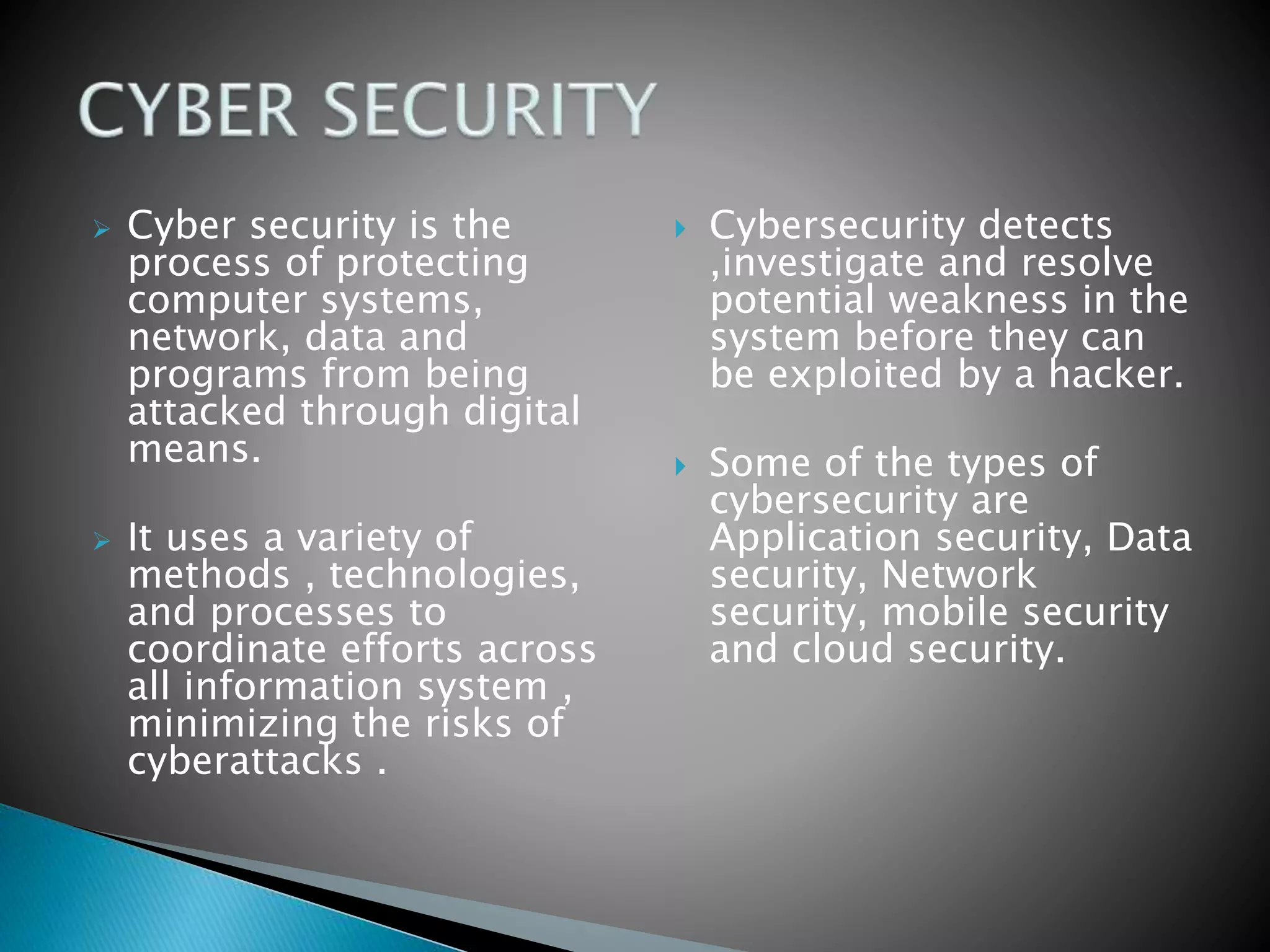 Cyber crime in India PPT .pptx