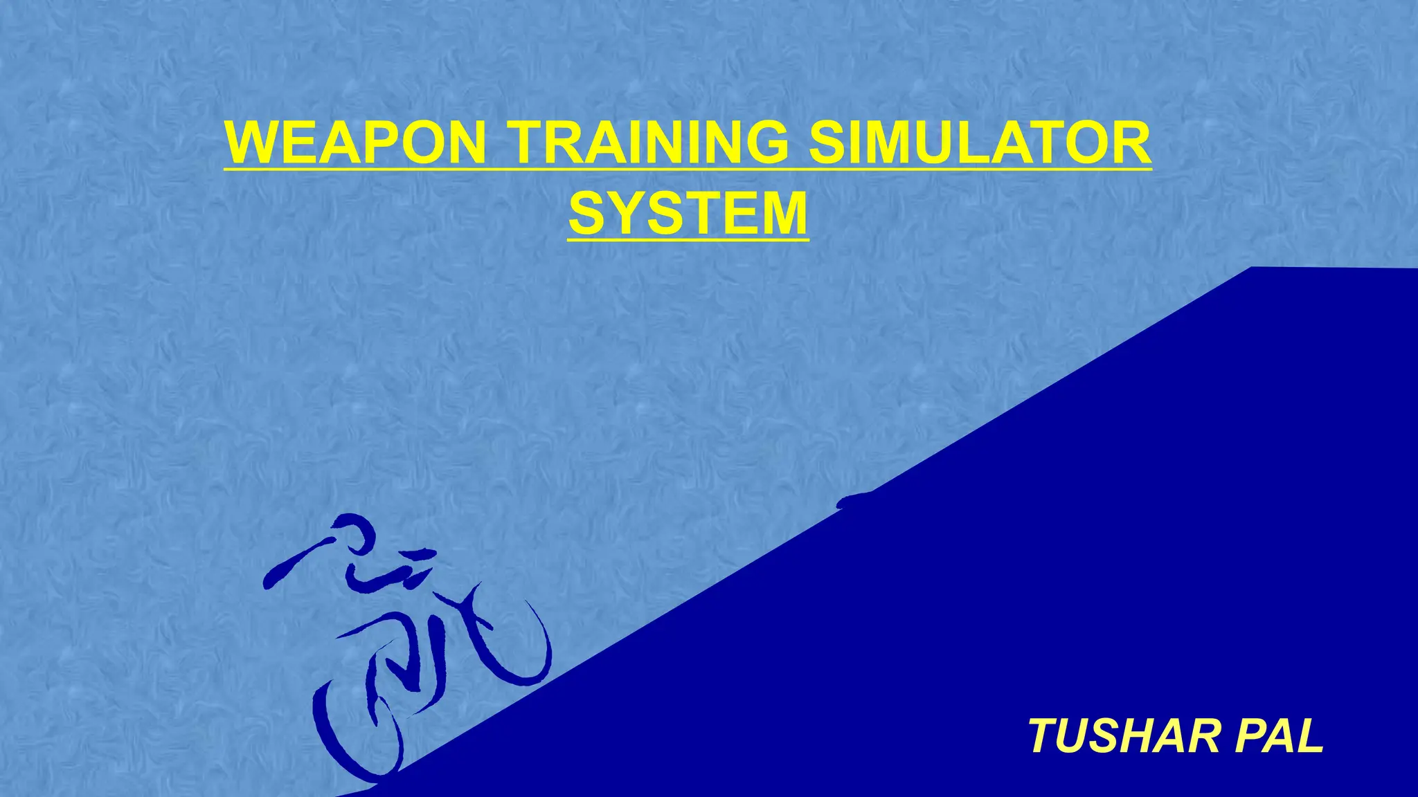Weapon Training Simulator Using Python and Arduino | PPT