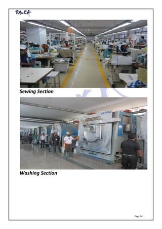 Page 54
Sewing Section
Washing Section
 