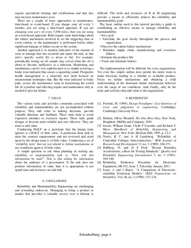 Maintenance management essay 06 image
