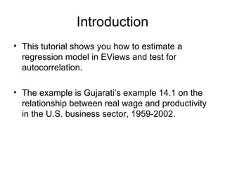 Tut11 autocorrelation | PPT