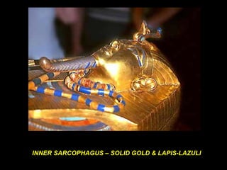 INNER SARCOPHAGUS – SOLID GOLD & LAPIS-LAZULI