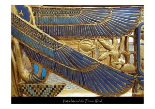 Vista lateral do Trono Real
 