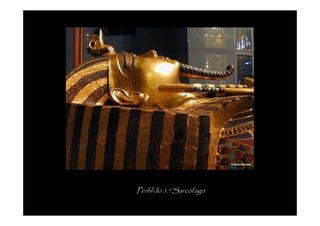 Perfil do 1.º Sarcófago
 