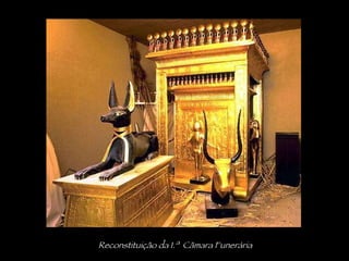 Reconstituição da 1.ª  Cãmara Funerária 