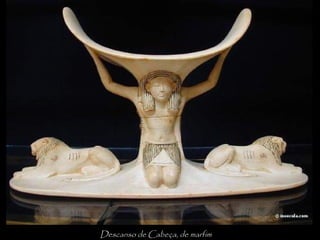 Descanso de Cabeça, de marfim
 