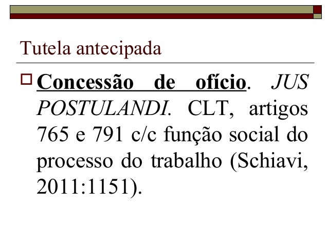 Artigo 791 clt
