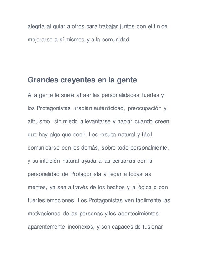 Tu Tipo De Personalidad Es