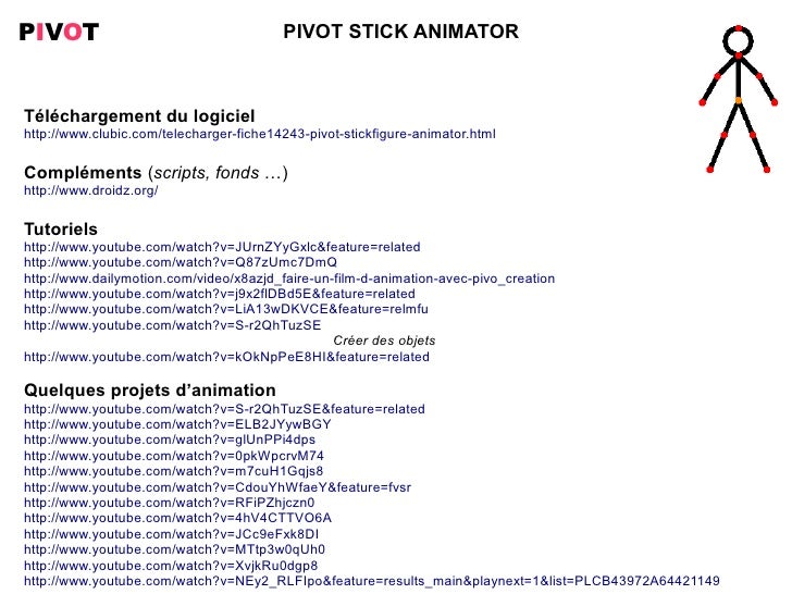 TÉLÉCHARGER LOGICIEL PIVOT STICKFIGURE ANIMATOR PIVOT ANIMATOR LOGICIEL TÉLÉCHARGER STICKFIGURE
