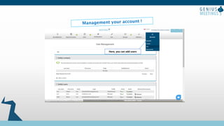 Here, you can add users
 
