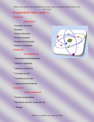 Tutoría doc. principal fisica