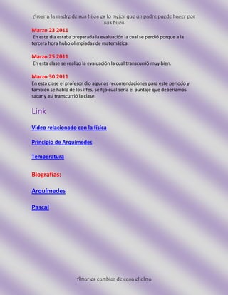 Tutoría doc. principal fisica