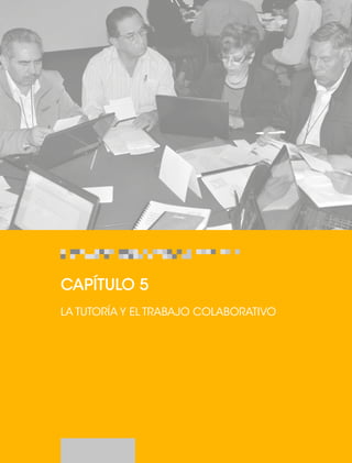 CAPÍTULO 5 
LA TUTORÍA Y EL TRABAJO COLABORATIVO 
 