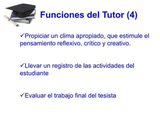  Elaborar con el estudiante un plan de trabajo