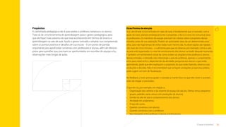 26
O que é tutoria?
Dicas/Pontos de atenção
Se a caminhada incluir entrada em salas de aula, é fundamental que o tutorado, com a
ajuda do tutor, planeje estrategicamente o propósito, o foco e como irá comunicar para
os professores. Os membros da equipe precisam ter clareza sobre o propósito dessas
entradas antes de sua realização. Podem ser priorizadas salas de um determinado ano/
série, caso não haja tempo de visitar todas num mesmo dia. As observações são rápidas –
não mais de cinco minutos – o suficiente para que se observe, por exemplo, como a sala
de aula está organizada e o nível de envolvimento dos alunos na tarefa daquele momento.
É também um termômetro inicial de como andam as relações entre professor e alunos.
Nessas entradas, o tutorado não interrompe a aula do professor, apenas o cumprimenta,
entra para observá-lo e, dependendo da atividade, pergunta aos alunos o que estão
aprendendo, pede que eles expliquem o propósito do que estão fazendo, observa suas
produções e dúvidas. Não é recomendável que se façam anotações, já que essa prática
pode sugerir um tom de fiscalização.
No feedback, o tutor precisa ajudar o tutorado a manter foco no que eles viram e ouviram,
antes de chegar a conclusões.
O que ele viu, por exemplo, em relação a...
•	 
Organização das carteiras e do restante do espaço da sala (ex.: fileiras versus pequenos
grupos, paredes vazias versus com produções de alunos);
•	 Gestão da sala de aula e comportamento dos alunos;
•	 Atividade em andamento;
•	 O que ele ouviu;
•	 Quando conversou com alunos;
•	 Quando conversou com o professor;
•	 Nas interações entre professor e alunos, e entre alunos.
Propósitos
A caminhada pedagógica não é para avaliar o professor, tampouco os alunos.
Trata-se de uma ferramenta de aprendizagem para o gestor pedagógico, para
que ele fique mais próximo do que está acontecendo em termos de ensino e
aprendizagem na sala de aula. Ajuda o gestor tutorado a ampliar sua compreensão
sobre os pontos positivos e desafios de sua escola – é um ponto de partida
importante para aprofundar conversas com professores e alunos, além de oferecer
pistas para questões que precisam ser aprofundadas em reuniões de equipe e/ou
observações mais longas de aulas.
Sumário
 