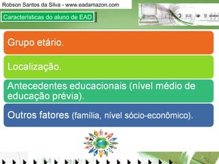 Características do aluno de EAD 