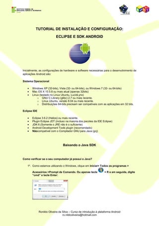 StartGames Android instalar eclipse