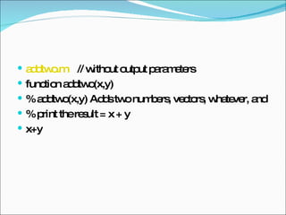 Matlab Basic Tutorial | PPT