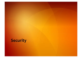 Security	
  
 