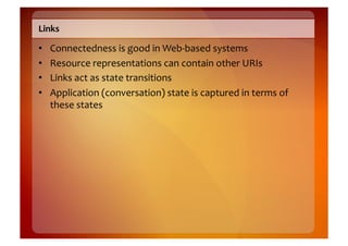 Describing	
  Contracts	
  with	
  Links	
  

•  The	
  value	
  of	
  the	
  Web	
  is	
  its	
  “linked-­‐ness”	
  
    ...