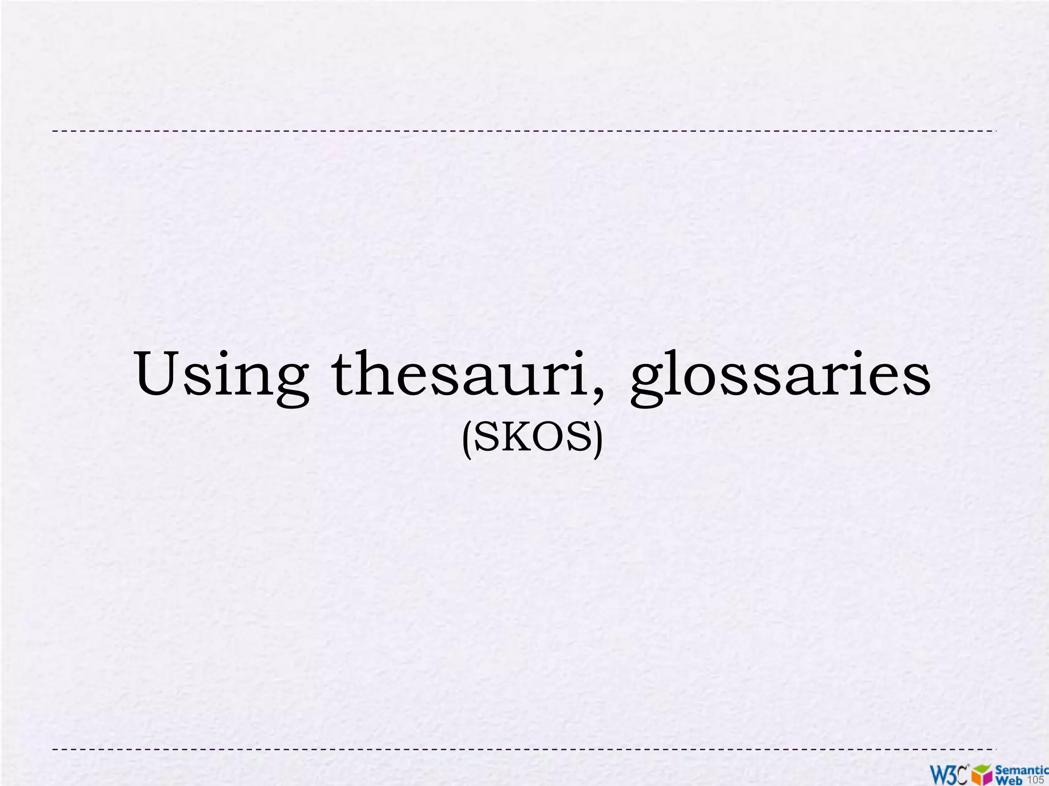 Vocabularies